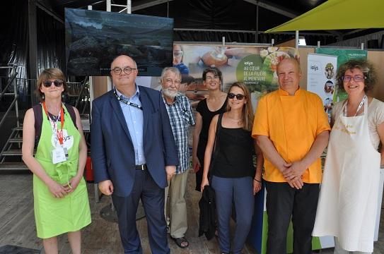 inauguration Cornouaille gourmand 23/07/2019, QCD 