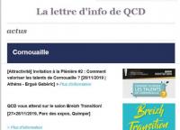 Letterd 'info de QCD #8, QCD 2019