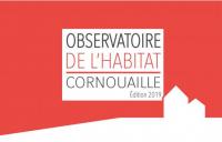 Logo Observatoire habitat cornouaille 2019, Quimper Cornouaille Développement - QCD 2019