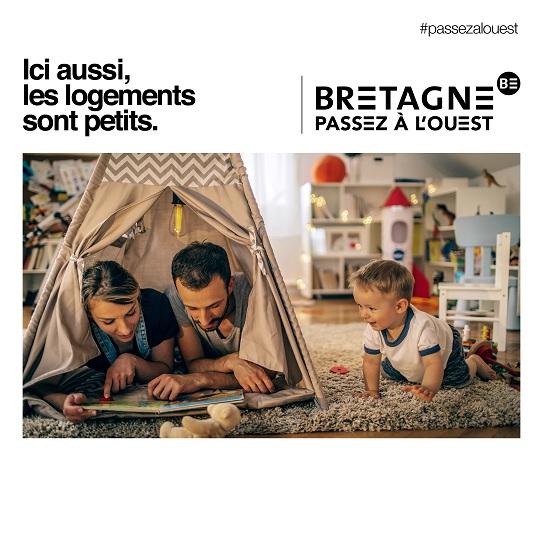 Passez à l'ouest, logements petits, Marque Bretagne 2019