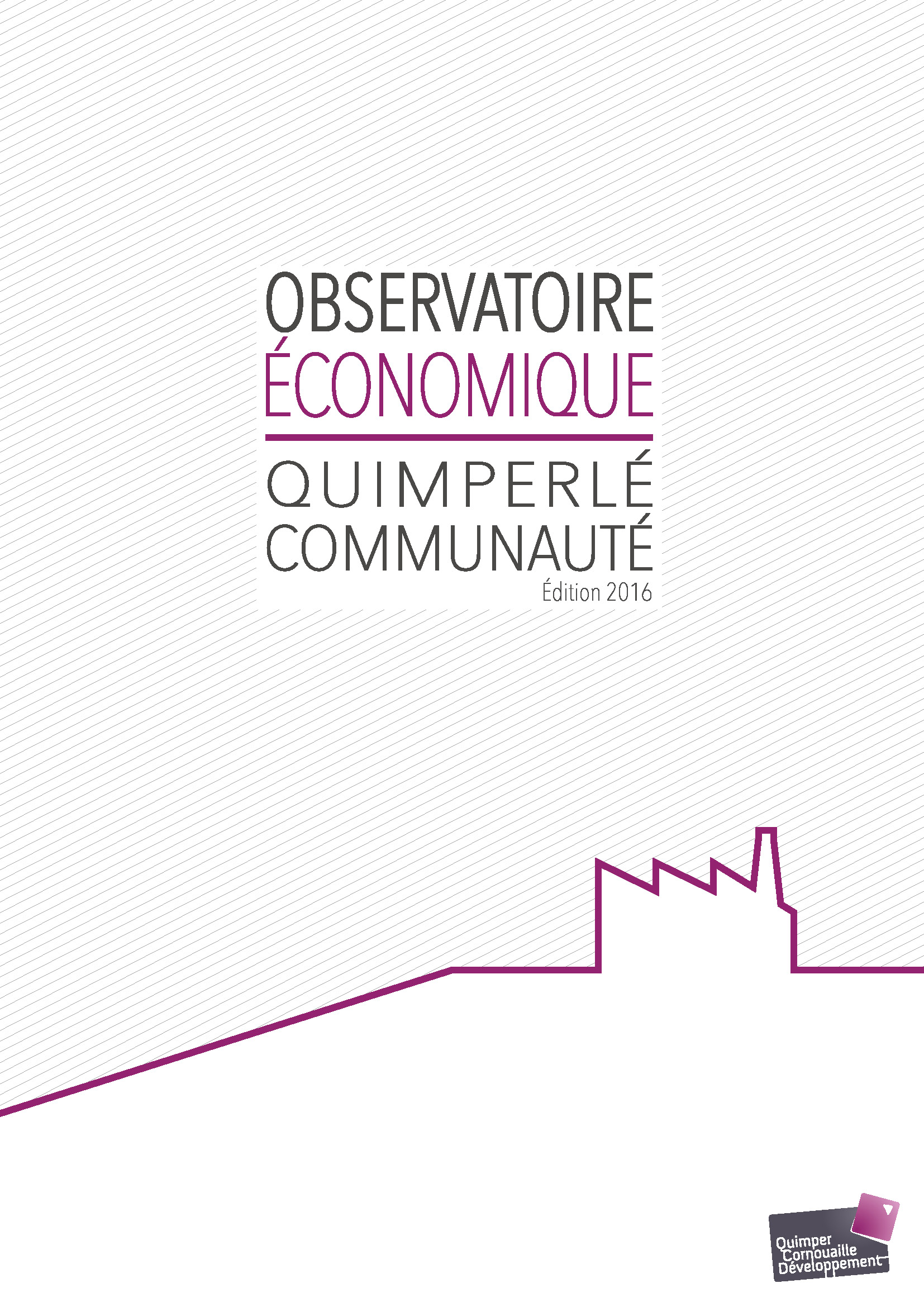 Observatoire Economique de Quimperlé Communauté réalisé par Quimper Cornouaille Développement (01/2017)