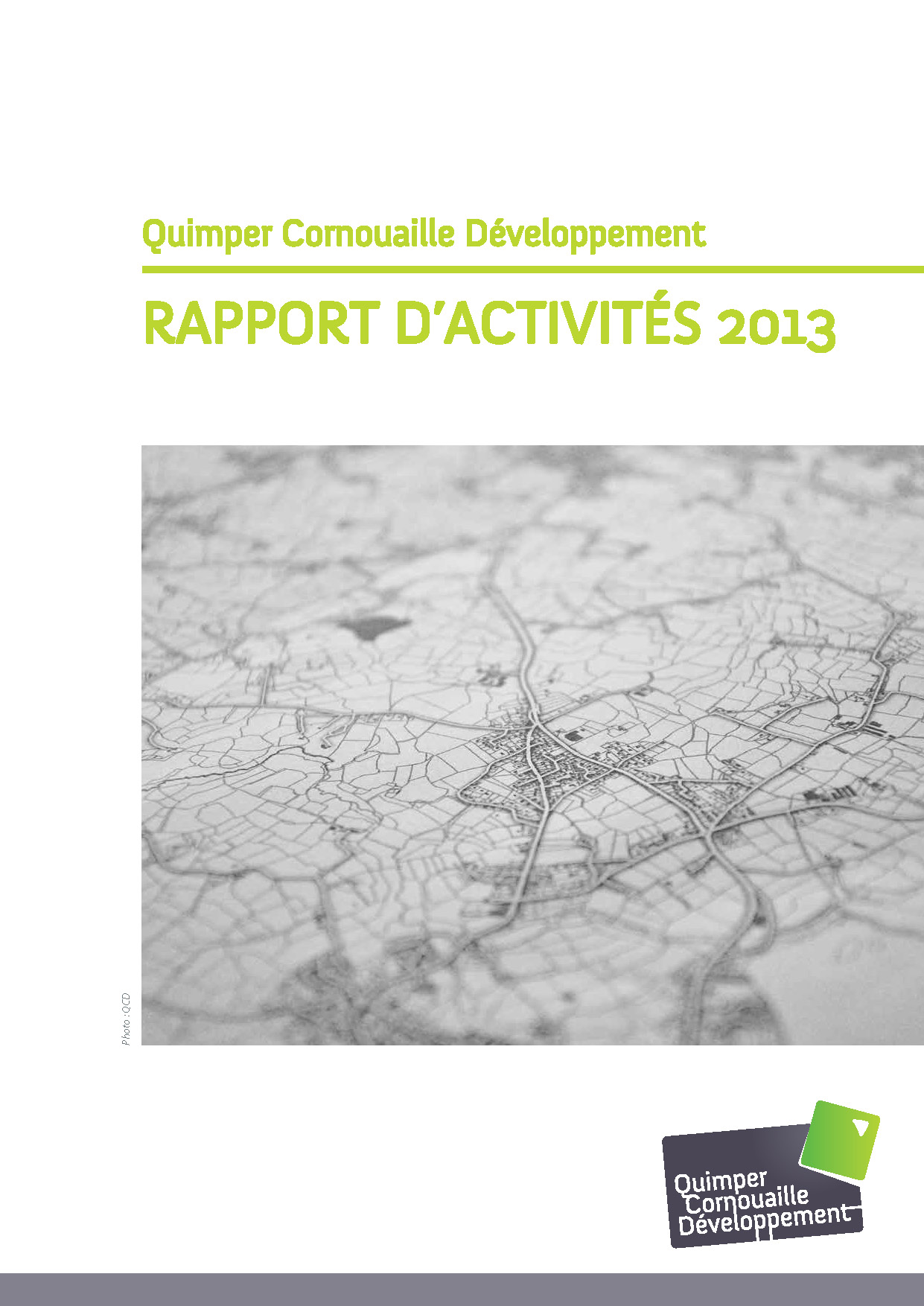 Rapport d'activités de Quimper Cornouaille Développement 2013