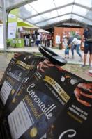 Cornouaille gourmand 2018, vue sur entrée du site avec programme CG