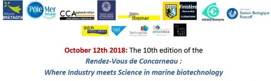 Rendez - Vous de Concarneau :  Where Industry meets  Science in marine biotechnology