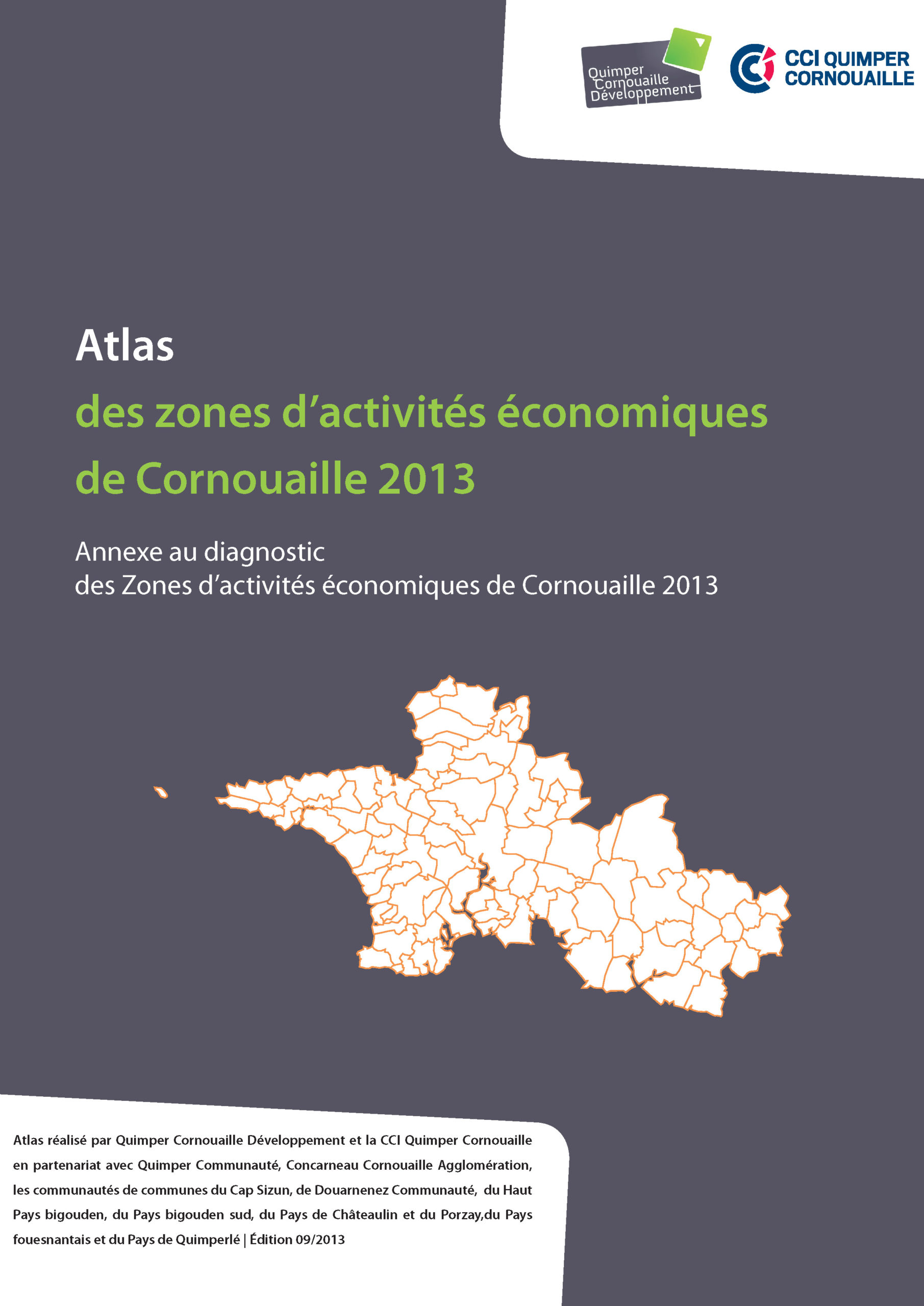 Atlas des Zones d'activités économiques de Cornouaille 2013