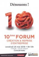 Forum création entreprise de CCA - 25 mai 2018