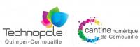 Logos Technopole Quimper Cornouaille & Cantine numérique de Cornouaille