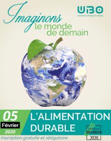 Affiche Semaine de la Recherche : Alimentation Durable, UBO