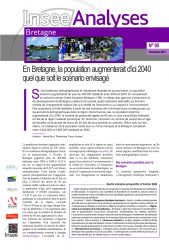 En Bretagne, la population augmenterait d’ici 2040 quel que soit le scénario envisagé (Insee Analyses n°90, nov. 2019)