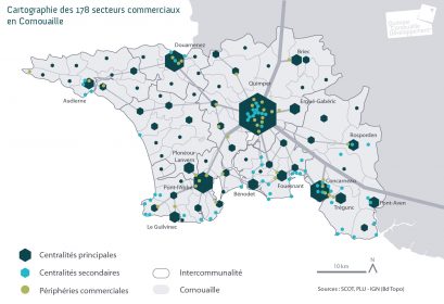 QCD - Cartographie des 178 centres commerciaux en Coarnouaille