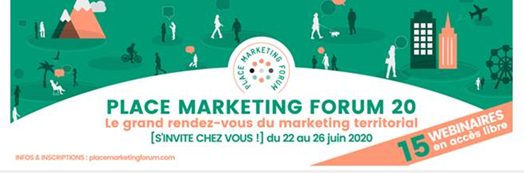 Place Marketing Forum 2020 en version digitale et live du 22 au 26 juin 2020