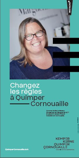 Changer les règles à Quimper Cornouaille avec  Gaële Le Noane, Talent de Quimper Cornouaille, fondatrice de Marguerite & Cie , Lesconil,@Emmanuel Pain