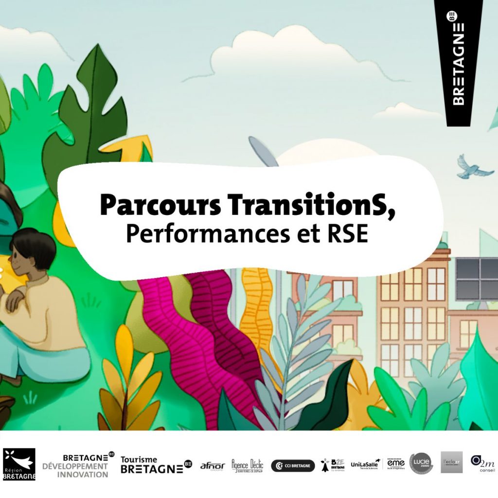 Marque Bretagne: Parcours TransitionS : performances et RSE : un parcours pour monter collectivement en compétence. Marque Bretagne 2021