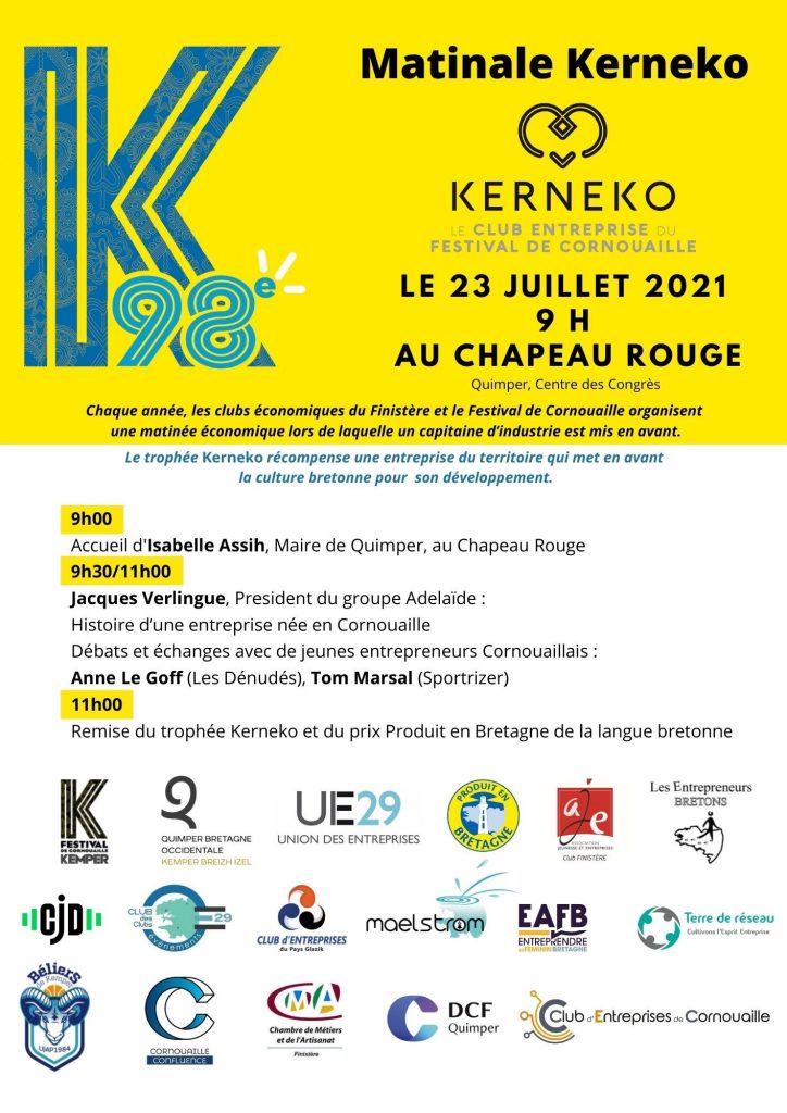 Kerneko, le club entreprises du Festival de Cornouaille