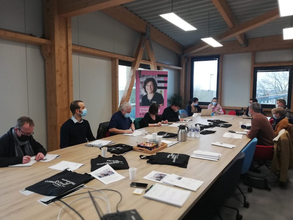Conférence de presse Travailler à Quimper Cornouaille sur Paris je te quitte, Entech Smart Energies, 4/01/2022