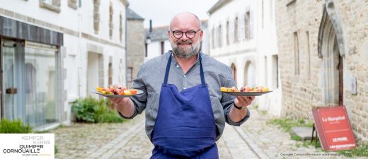 Xavier Hamon, fondateur de l'Université des sciences et des pratiques gastronomiques à Quimper., talent de Quimper Cornouaille, Photo Franck Betermin