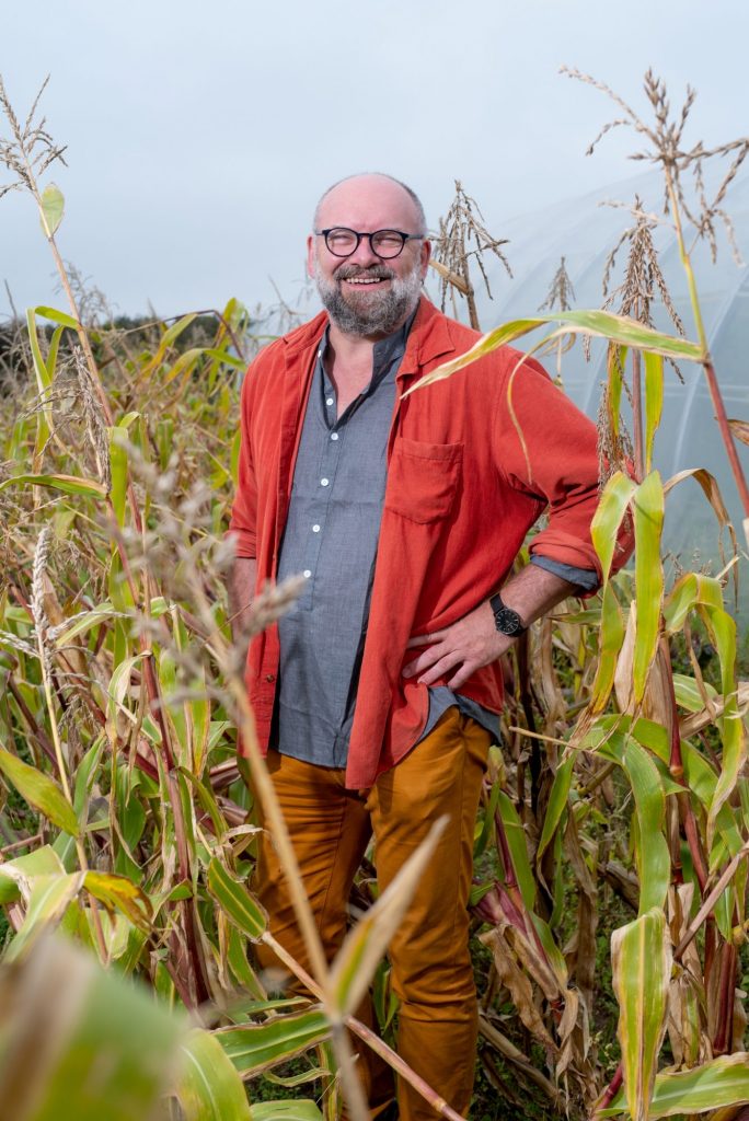 Xavier Hamon, fondateur de l'Université des sciences et des pratiques gastronomiques à Quimper, talent de Quimper Cornouaille, Photo Franck Betermin