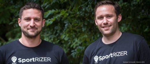 Tom Marsal et Mathieu Romeuf, co-fondateurs de SportRIZER
