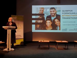 Isabelle Assih, discours en plénière de Quimper Cornouaille. Attractivité & transitions