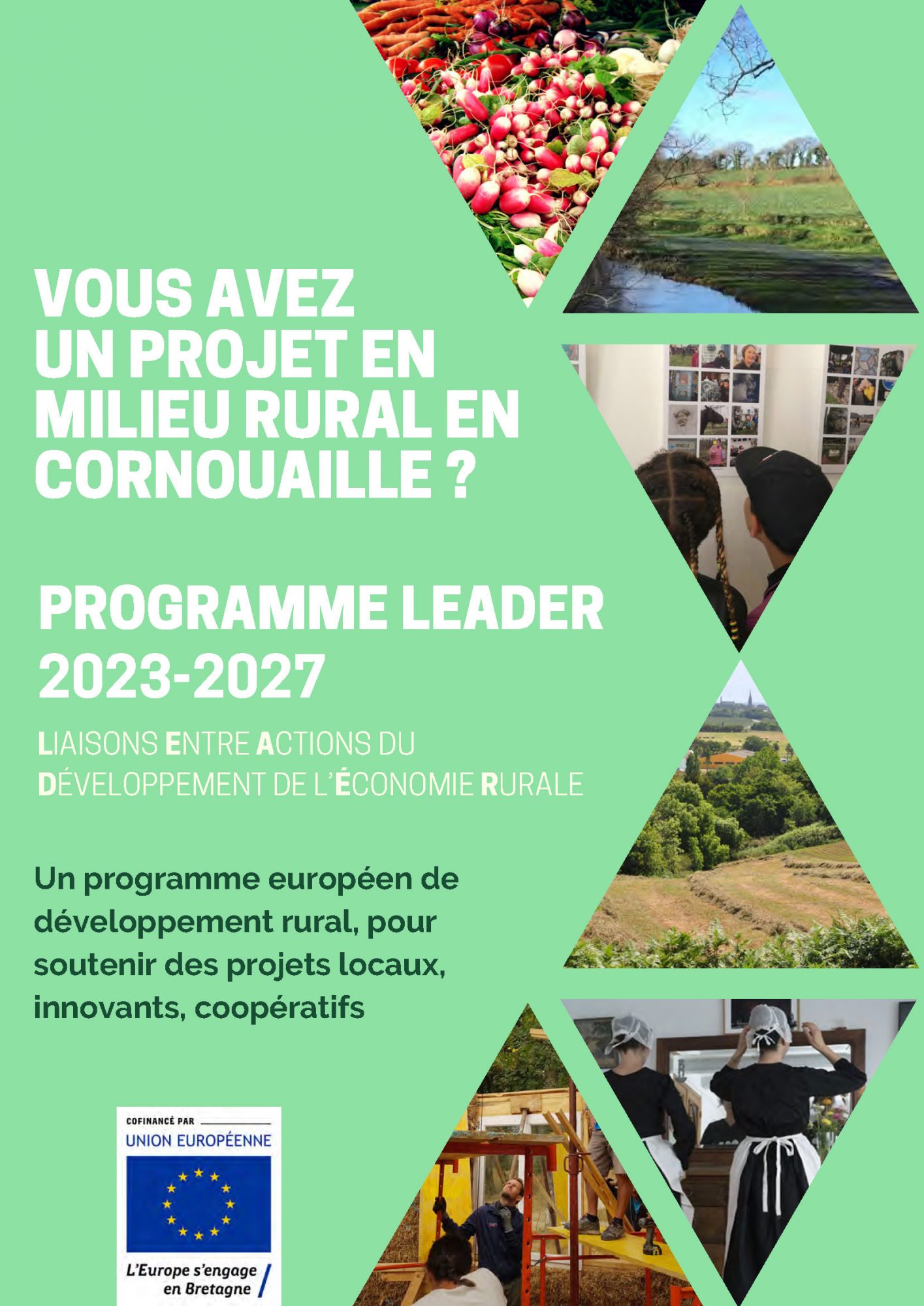 Plaquette de présentation du programme LEADER - Quimper Cornouaille ...