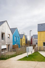 Crédit photo : @Pascal Léopold / Atelier TLPA – Les petites maisons bois à Plomelin