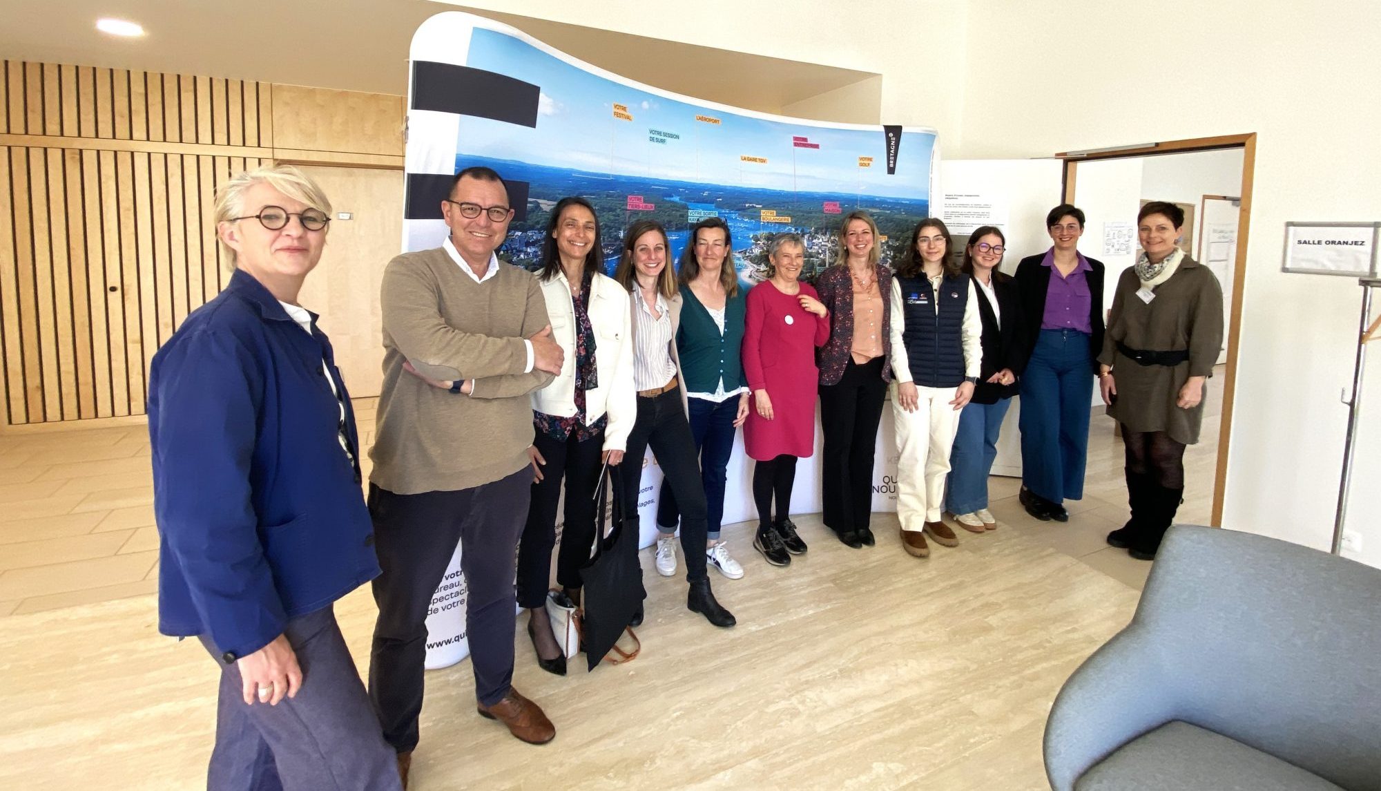 Atelier participatif "Le territoire, un atout pour recruter et fidéliser" organisé par l'Apec Bretagne et Quimper Cornouaille Développement le 1/4/2025