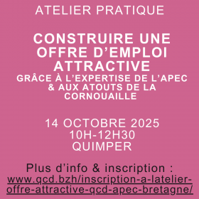 Atelier MET Construire une offre d'emploi attractive
