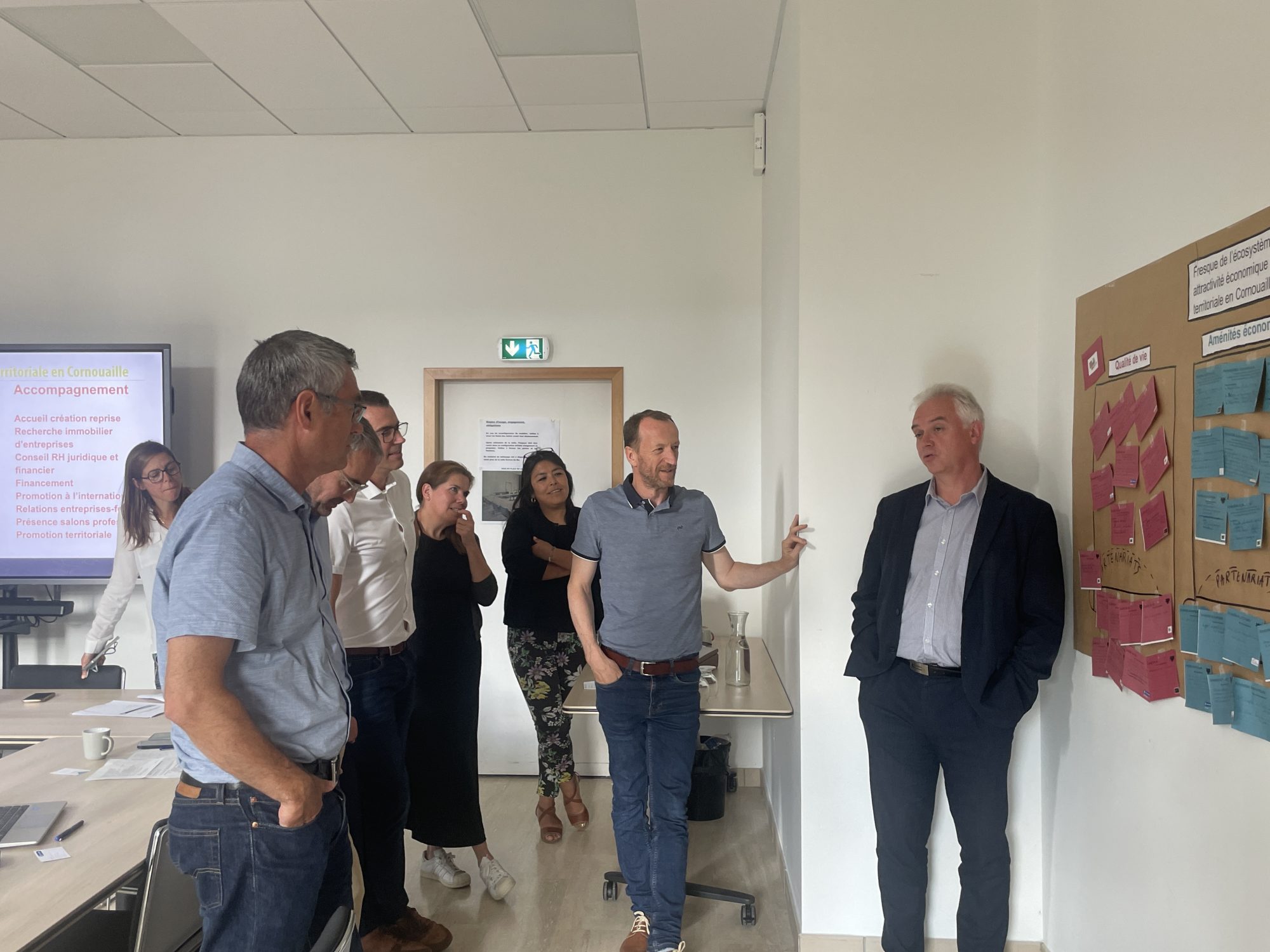 Réunion des développeurs économiques 8/07/2025, Quimper Cornouaille Développement