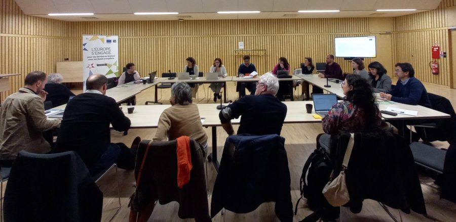 Réunion LEADER avec les représentants de la Commission européenne à Quimper Cornouaille Développement