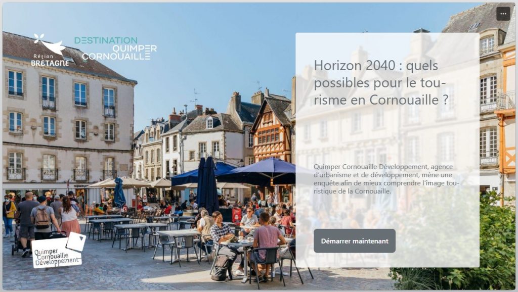 Enquête tourisme et prospective Cornouaille 2026
